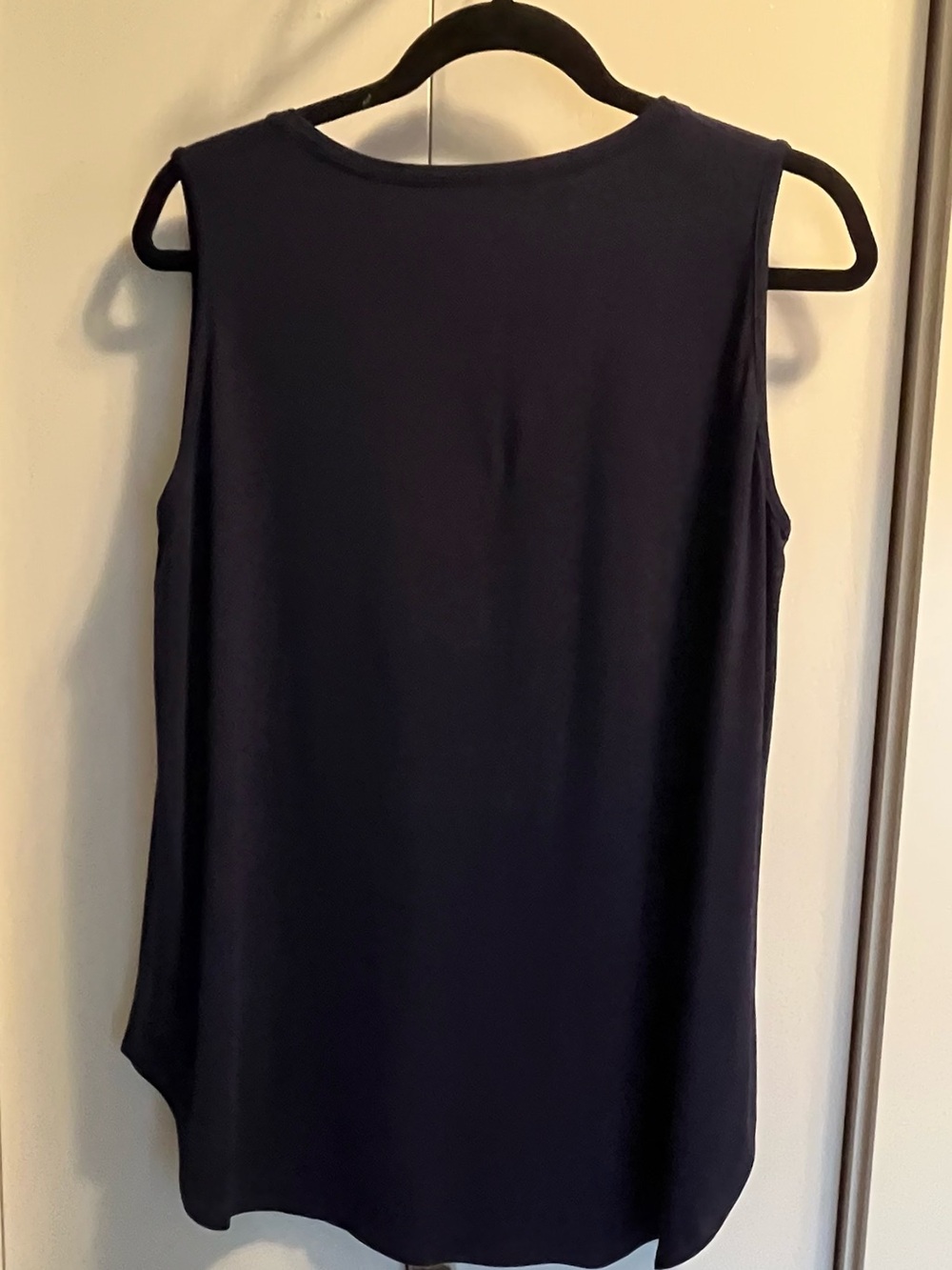 Blue Sky Bamboo Sleeveless Navy Women’s Top - Classic Tank